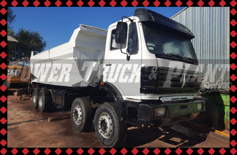 2008 Powerstar 16 Cube Twin Steet Tipper Truck