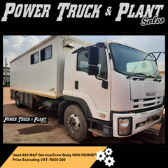 Isuzu Other trucks 850 M&P Service/Crew Body NON RUNNER