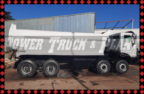 2008 Powerstar 16 Cube Twin Steet Tipper Truck