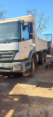 2006 Mercedes Benz Axor 2628 10 cube tipper with  greedy boards