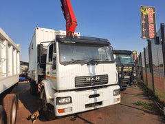 2013 MAN CLA15-220 Fassi 175A Dropside and Container Locks 70 000 kilometers