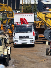 2013 MAN CLA15-220 Fassi 175A Dropside and Container Locks 70 000 kilometers