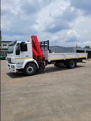 2013 MAN CLA15-220 Fassi 175A Dropside and Container Locks 70 000 kilometers